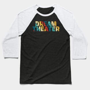 Retro Color - Dream Theater Baseball T-Shirt